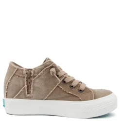 Women BLOWFISH Sneakers|Wedges-MELONDROP TAUPE CANVAS