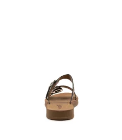 Women I LOVE BILLY Slides|Flats-MELTON LEOPARD SMOOTH