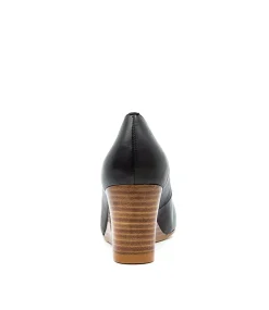 Women TOP END Heels-MELVINA BLK NATURAL HEEL