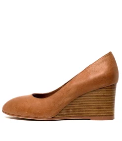 Women TOP END Heels-MELVINA TAN LEATHER