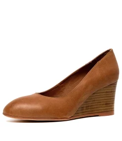 Women TOP END Heels-MELVINA TAN LEATHER
