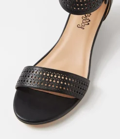 Women I LOVE BILLY Wedges|Heels-Merline Black Sandals