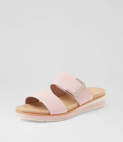 Women I LOVE BILLY Flats|Sandals-Molka Blush Sandals