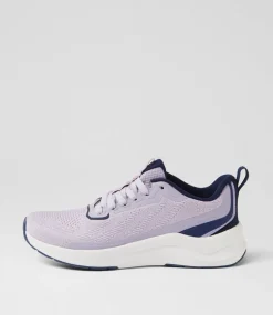 Women SUPERSOFT Comfort|Sneakers-Movement Purple Leather Sneakers