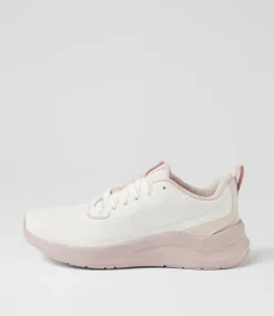 Women SUPERSOFT Comfort|Sneakers-Movement White Light Pink Leather Sneakers