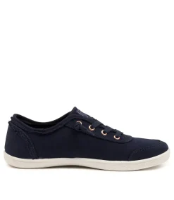 Women I LOVE BILLY Sneakers-MYNKA NAVY CANVAS