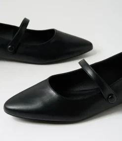 Women I LOVE BILLY Flats-Nalie Black Flat Shoes