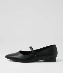Women I LOVE BILLY Flats-Nalie Black Flat Shoes