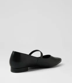 Women I LOVE BILLY Flats-Nalie Black Flat Shoes