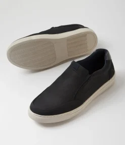 COLORADO Casuals-Nazar Navy Nubuck Flat Shoes