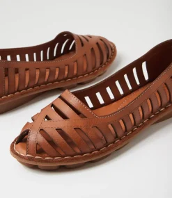 Women COLORADO Comfort|Flats-Neema Tan Leather Flat Shoes