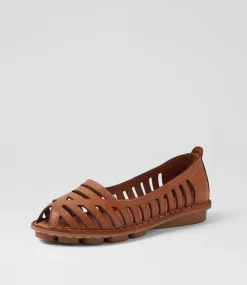 Women COLORADO Comfort|Flats-Neema Tan Leather Flat Shoes