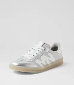 Women SKECHERS Sneakers-New Wave Cup Silver Sneakers