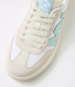 Women SKECHERS Sneakers-New Wave Cup White Blue Sneakers