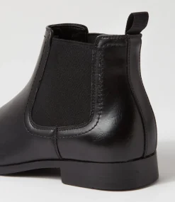 UNCUT Boots|Dress Shoes-Newlands Black Chelsea Boots
