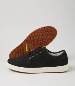 COLORADO Sneakers|Casuals-Nexus Black Nubuck Sneakers