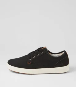 COLORADO Sneakers|Casuals-Nexus Black Nubuck Sneakers