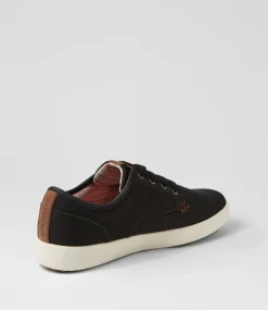 COLORADO Sneakers|Casuals-Nexus Black Nubuck Sneakers