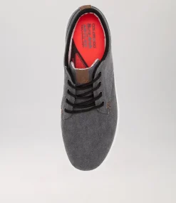 COLORADO Sneakers|Casuals-Nexus Grey Canvas Sneakers