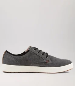 COLORADO Sneakers|Casuals-Nexus Grey Canvas Sneakers