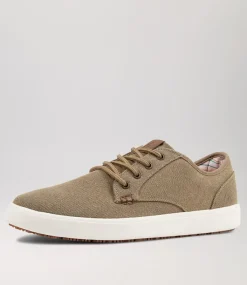 COLORADO Sneakers|Casuals-Nexus Taupe Canvas Sneakers