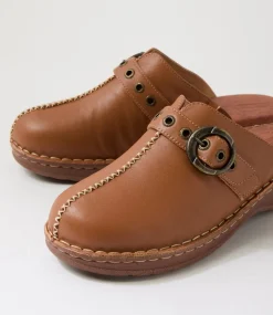 Women COLORADO Comfort|Heels-Nola Tan Leather Heels