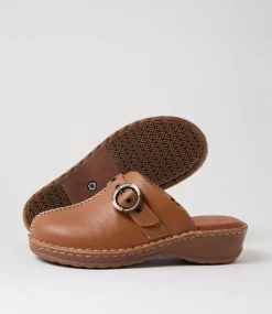 Women COLORADO Comfort|Heels-Nola Tan Leather Heels