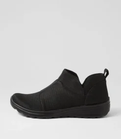 Women I LOVE BILLY Sneakers-Nonie Black Fabric Sneakers