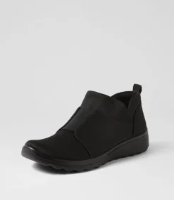 Women I LOVE BILLY Sneakers-Nonie Black Fabric Sneakers