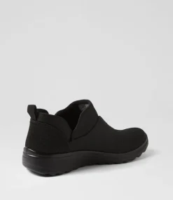 Women I LOVE BILLY Sneakers-Nonie Black Fabric Sneakers