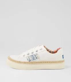 Women BLOWFISH Sneakers-Northshore White Multi Sneakers
