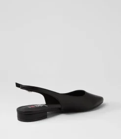Women I LOVE BILLY Flats-Nulom Black Flat Shoes