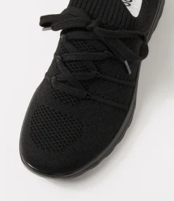 Women I LOVE BILLY Sneakers-Nyomies Black Knit Sneakers