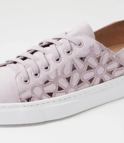 Women DIANA FERRARI Sneakers-Obrielle Lilac Leather Sneakers