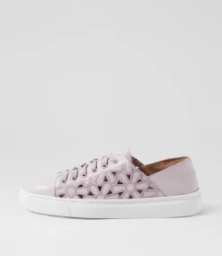 Women DIANA FERRARI Sneakers-Obrielle Lilac Leather Sneakers