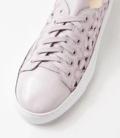 Women DIANA FERRARI Sneakers-Obrielle Lilac Leather Sneakers