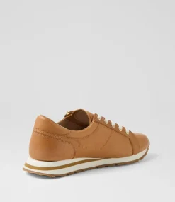 Women SUPERSOFT Comfort|Sneakers-Octavie Dark Tan Leather Sneakers
