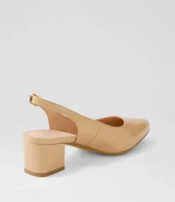 Women DIANA FERRARI Heels-Ollien Nude Patent Leather Heels
