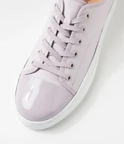 Women DIANA FERRARI Sneakers-Omaine Lilac Patent Leather Sneakers