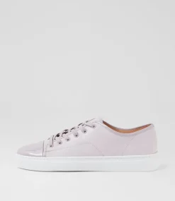 Women DIANA FERRARI Sneakers-Omaine Lilac Patent Leather Sneakers