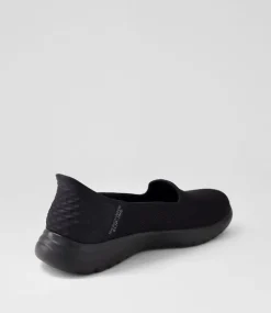 Women SKECHERS Sneakers-On The Go Flex Active Black Fabric Sneakers