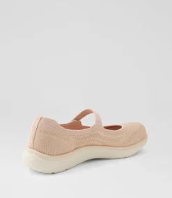 Women SKECHERS Flats-On The Go Flex Radiant Blush Fabric Flat Shoes
