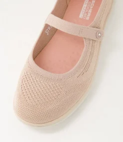 Women SKECHERS Flats-On The Go Flex Radiant Blush Fabric Flat Shoes