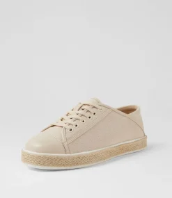 Women I LOVE BILLY Sneakers-Onnie Beige Fabric Sneakers