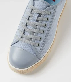 Women I LOVE BILLY Sneakers-Onnie Soft Blue Fabric Sneakers