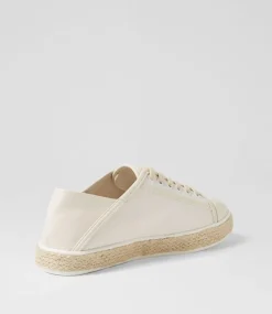 Women I LOVE BILLY Sneakers-Onnie White Fabric Sneakers