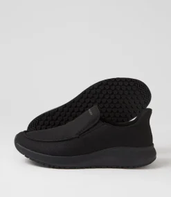 COLORADO Sneakers|Casuals-Orsen Black Knit Sneakers