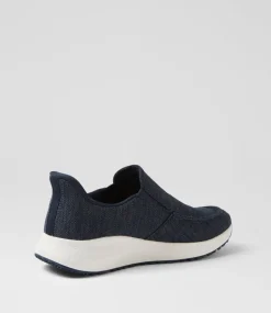 COLORADO Sneakers|Casuals-Orsen Navy Knit Sneakers