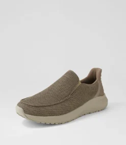 COLORADO Sneakers|Casuals-Orsen Taupe Knit Sneakers