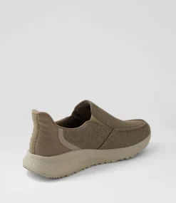 COLORADO Sneakers|Casuals-Orsen Taupe Knit Sneakers